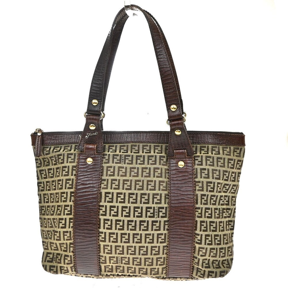 Fendi Open Zucchino Canvas Small